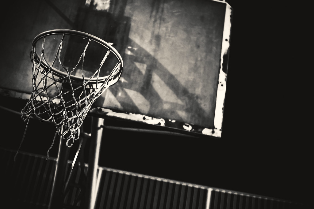 Details of basketball hoop Closeup view of basketball hoop… Flickr
