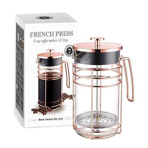 AmoVee French Press Coffee Maker Tea Maker with 304 Stainl… Flickr