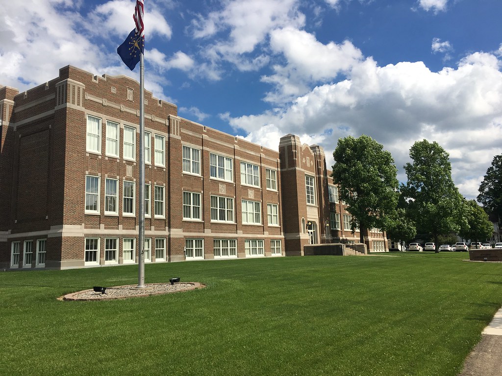 Former Angola, Indiana High School Built in 1932, it is no??? Flickr