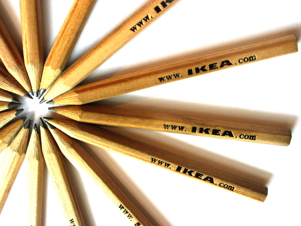 IKEA Last time I went to IKEA I took 30 and more "free pen… Flickr