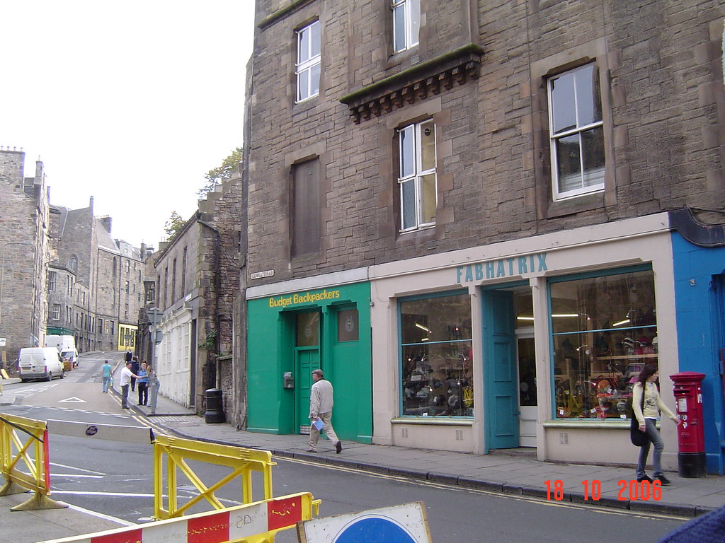 hat shop, grassmarket in edinburgh just had to snap this o… Flickr
