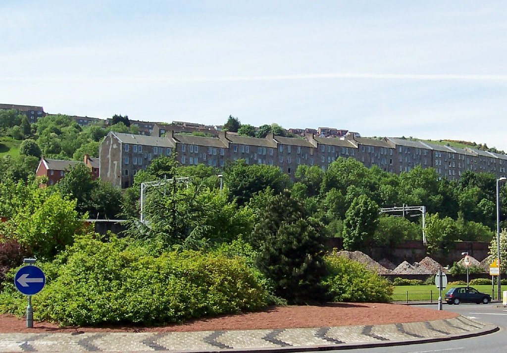 Bouverie Street The rear view of Bouverie Street, Port Gla