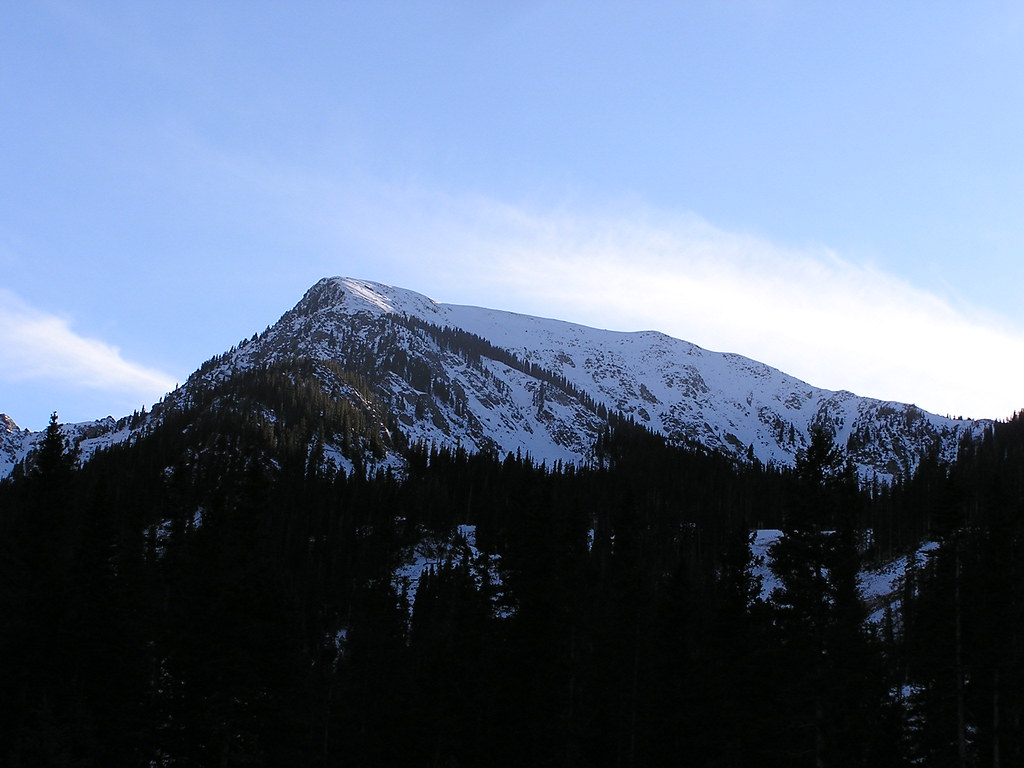 Kachina Peak Taken from the Williams Lake trailhead. David Herrera