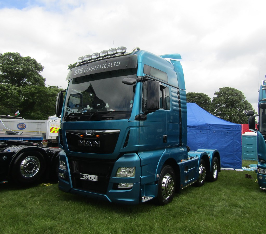 STS Logistics MX66 YLM at Party on the Pitch truck show Flickr