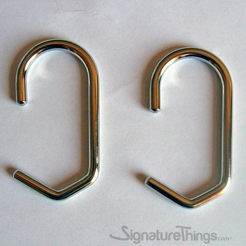 Shower Curtain Ring Set of 12 Brass Drapery Hooks Curt… Flickr