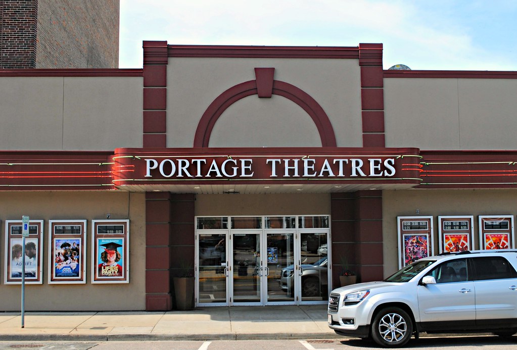 Portage Theatres Portage, Wisconsin Cragin Spring Flickr