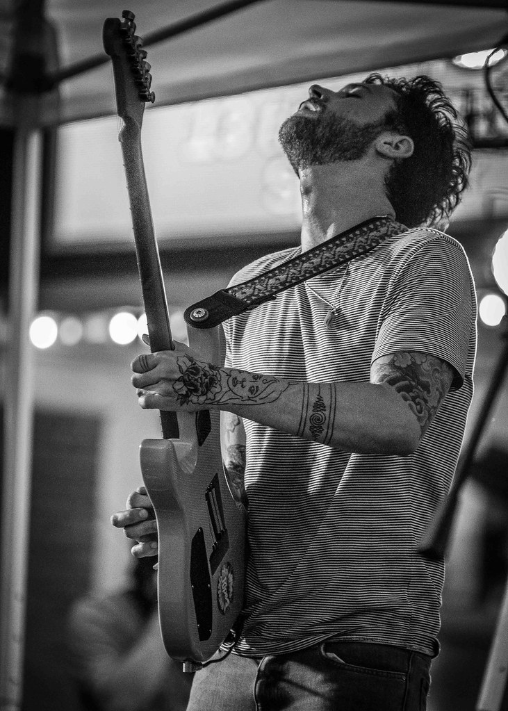 The Band Ripe Cedar Falls, IA, Fondo Fest Street party Chris Bice