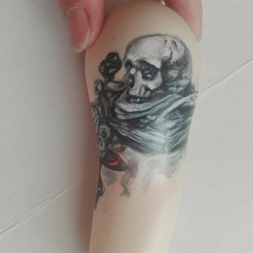 Tattoo vanitas etsy.me/2OPi4eN AtraDoll Flickr