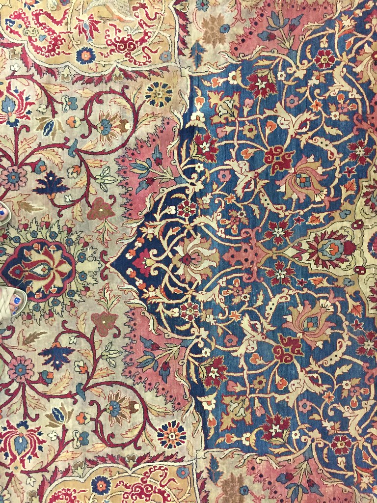 u2806oversizeantiquepersiankermanrug6569 Lida Lavender Flickr