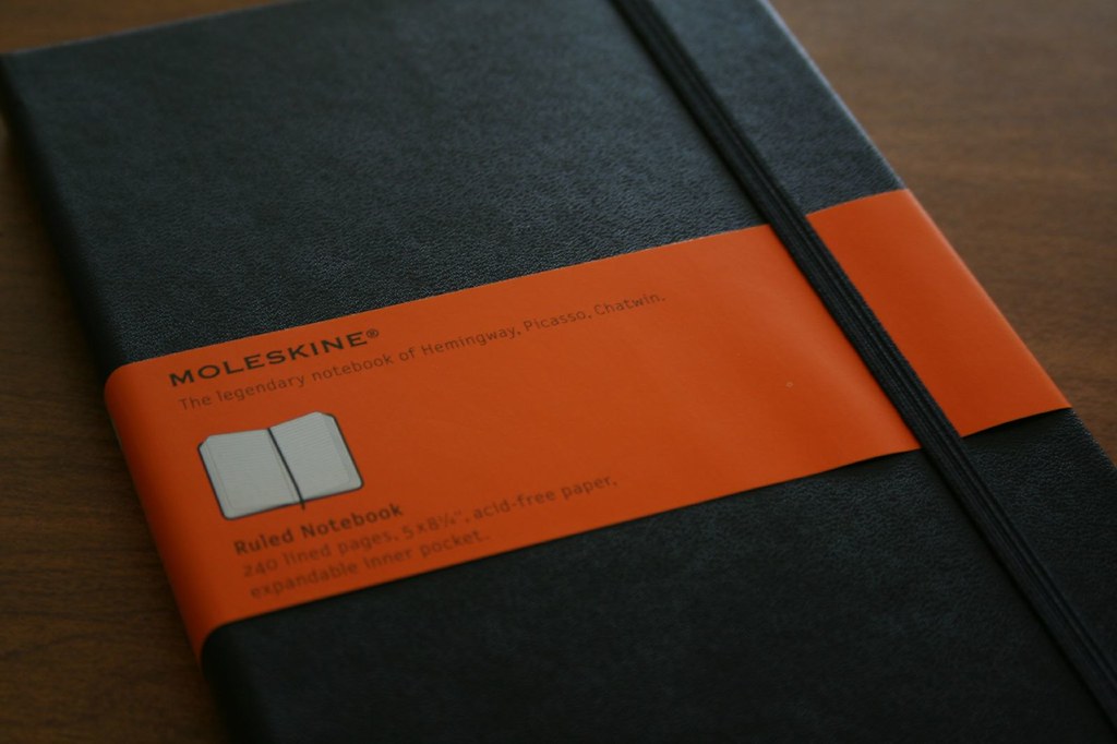 Moleskine (2) Nothing like a brand new Moleskine. This one… Flickr