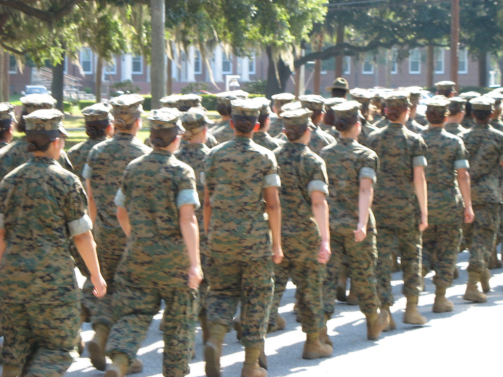 IMG_1120 Parris Island SC Female Recruits MARKBLAZ Flickr