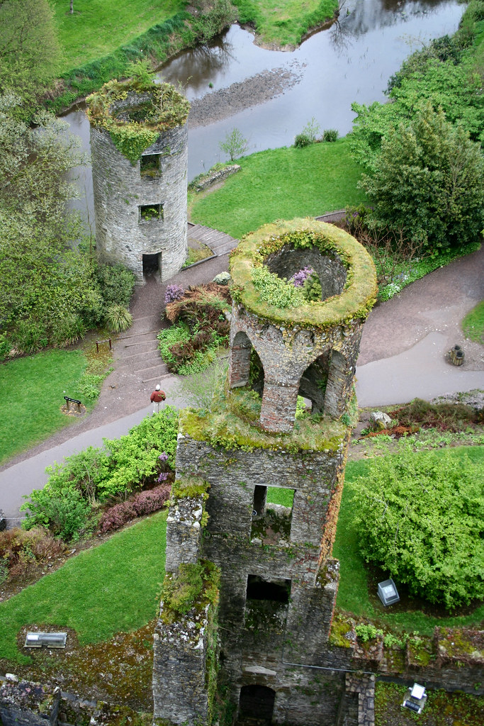 Towers at Blarney Castle Even with grey skies and sprinkli… Flickr