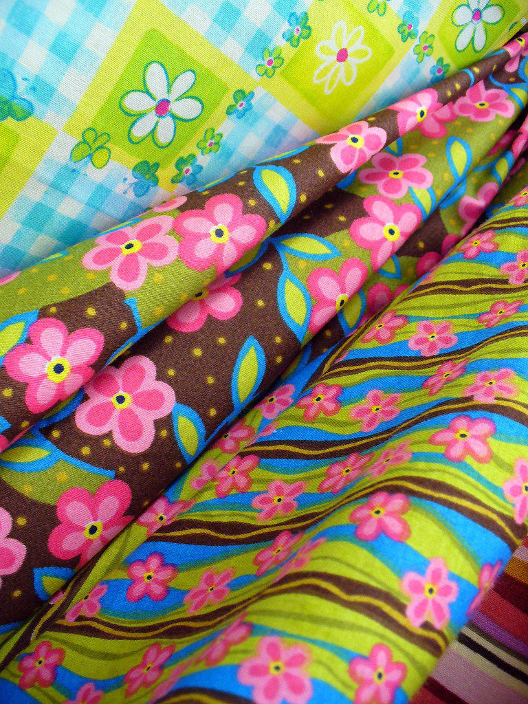 flower fabric Joann Fabrics of Monroeville, PA. Killian Hawk Flickr