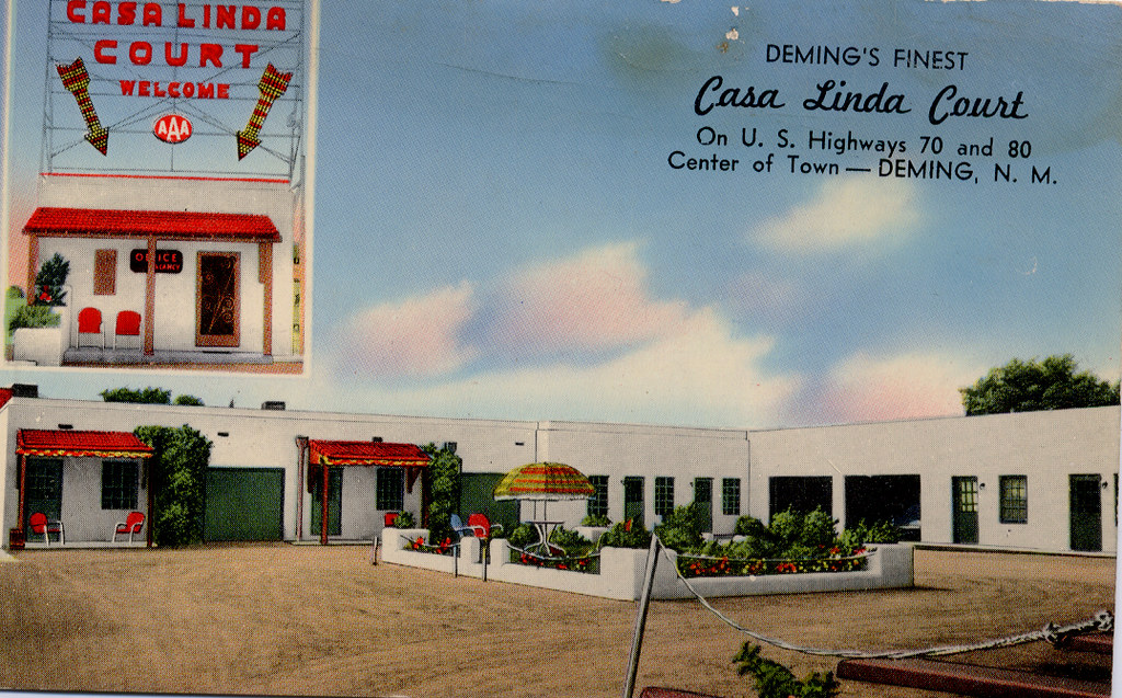Casa Linda Court, Deming, New Mexico On U.S. Highways 70 a… Flickr