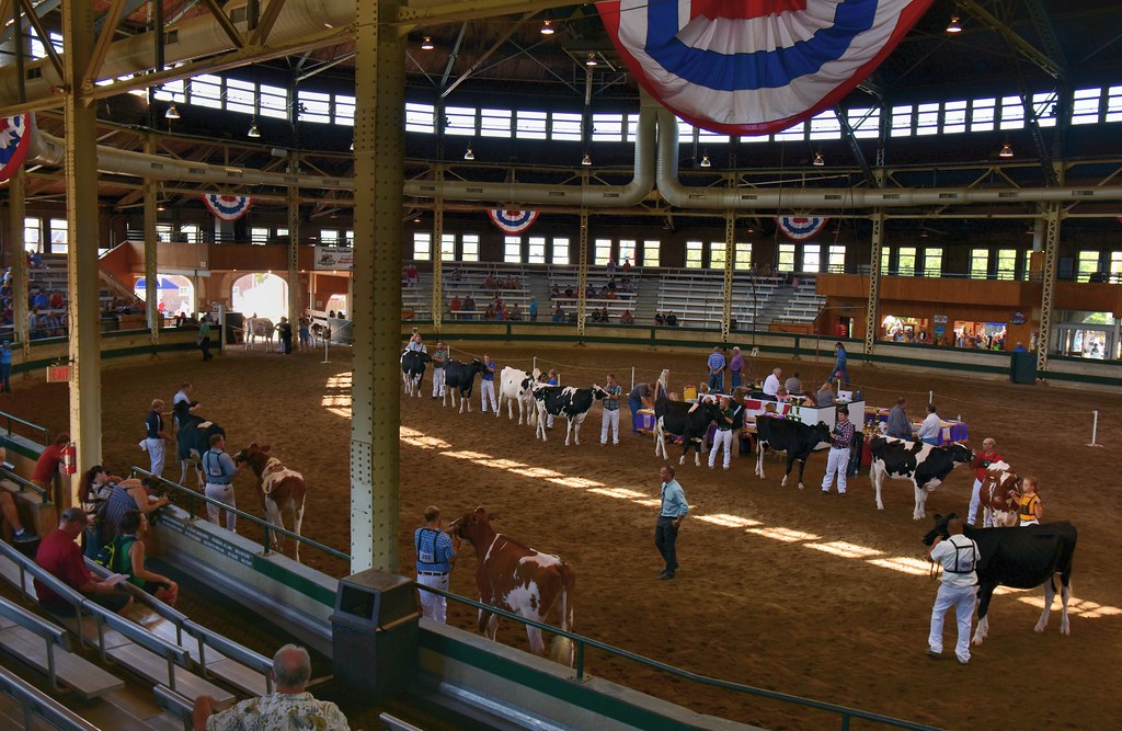 Livestock Pavilion Iowa State Fair (2018). Des Moines