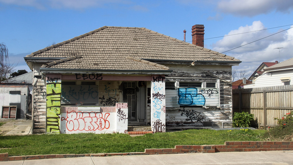 Derelict House In Geelong West