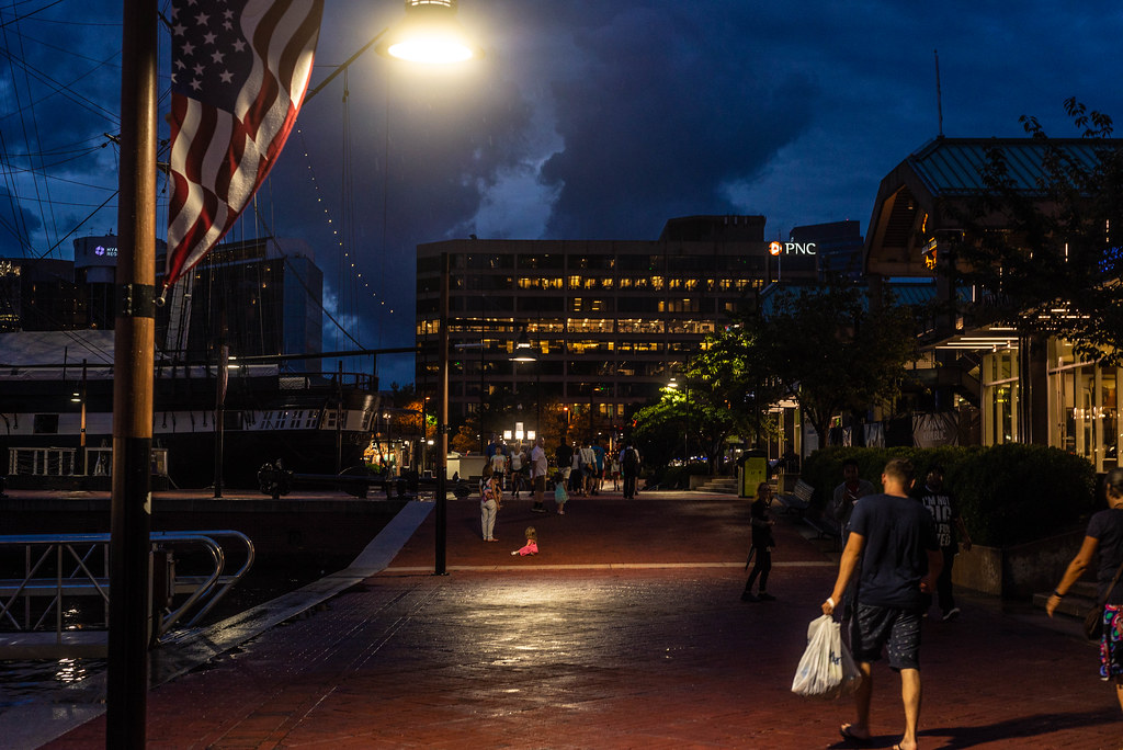 Pratt Street Pavilion Baltimore wandering Randy Caldwell Flickr