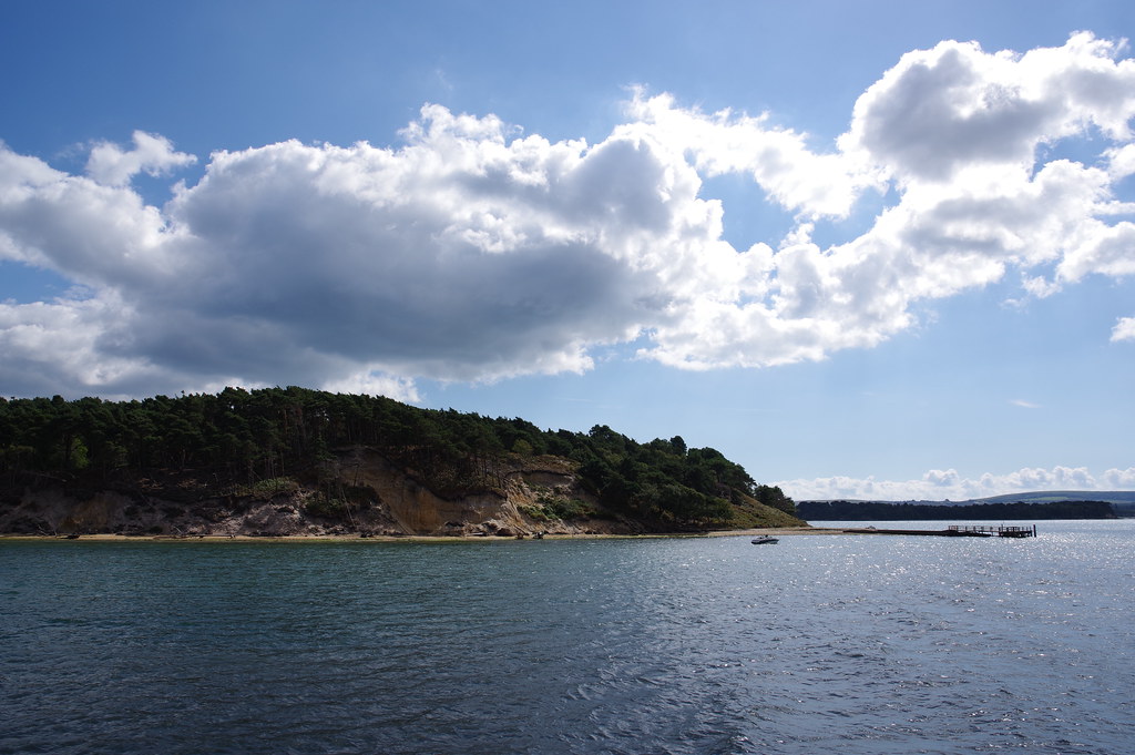 Clouds over Poole Harbour Pottery Pier, Brownsea Island Flickr