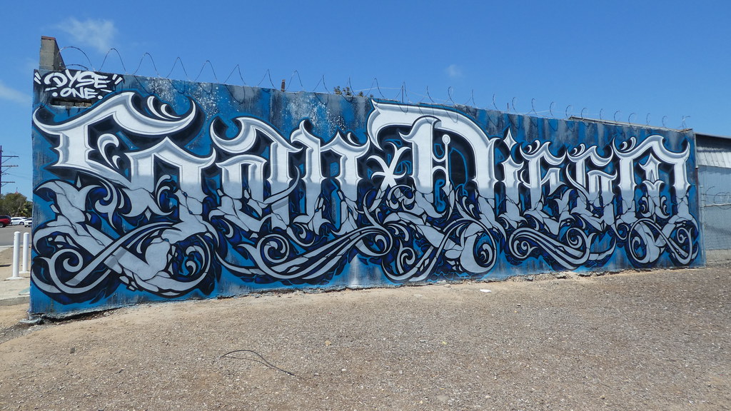 San Diego graffiti, Dyse One Like my photos? Buy me a coff… Flickr