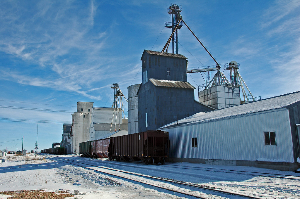 Haxtun, Colorado Grain Elevators. This is Haxtun, Colorado… Flickr