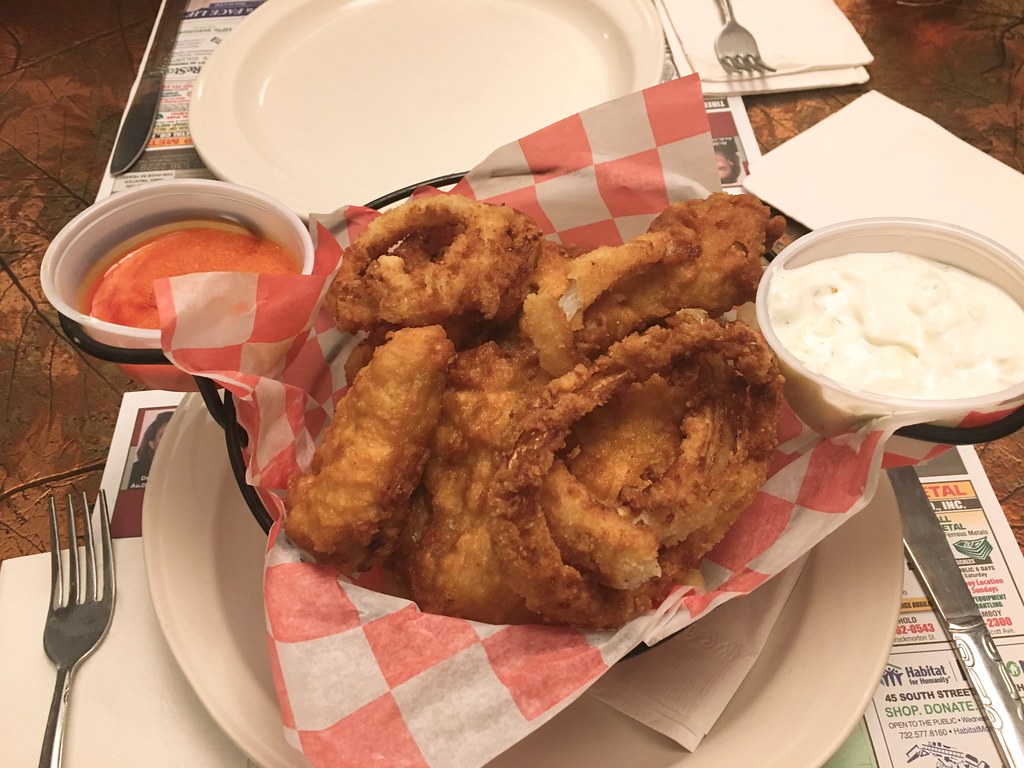 Chicken in the Basket Fries and Onion Rings Note We share… Flickr
