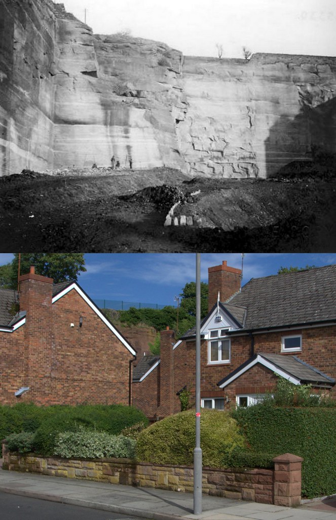 Woolton Quarry, Woolton, 1927 and 2018 2 The quarry that I… Flickr