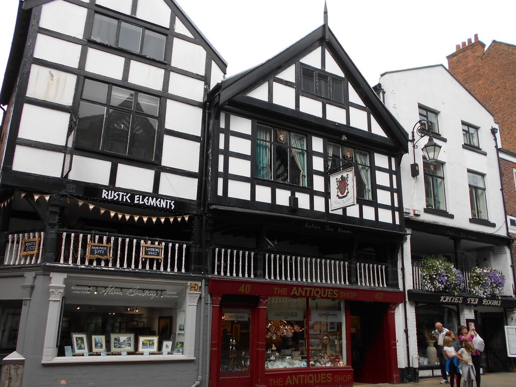 Chester, Cheshire. 'The Rows', Katie's Tea Rooms. a photo on Flickriver