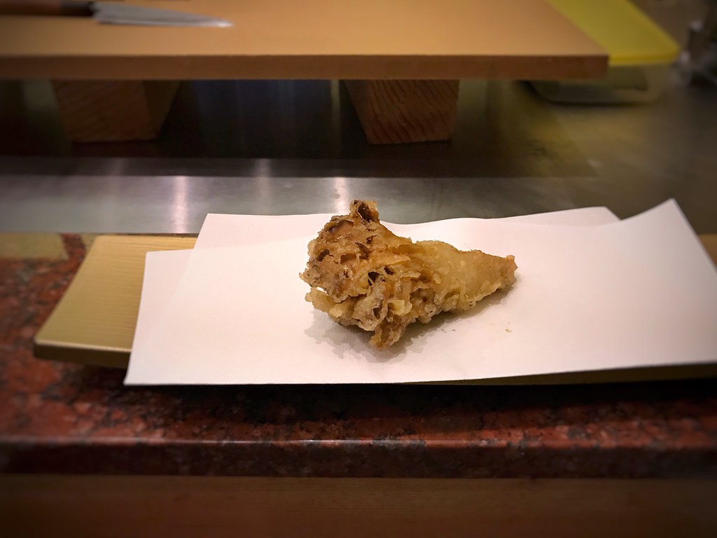 Maitake Tempura Endo, Beverly Hills CA T.Tseng Flickr
