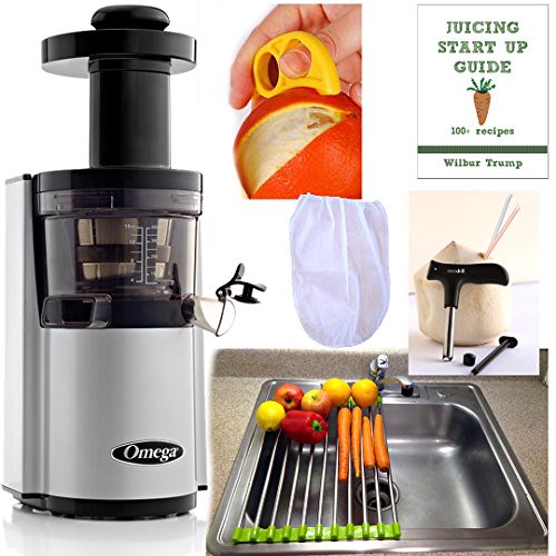 Omega VSJ843RS Pack3 Vert Slow Juicer Silver Version, Plus… Flickr