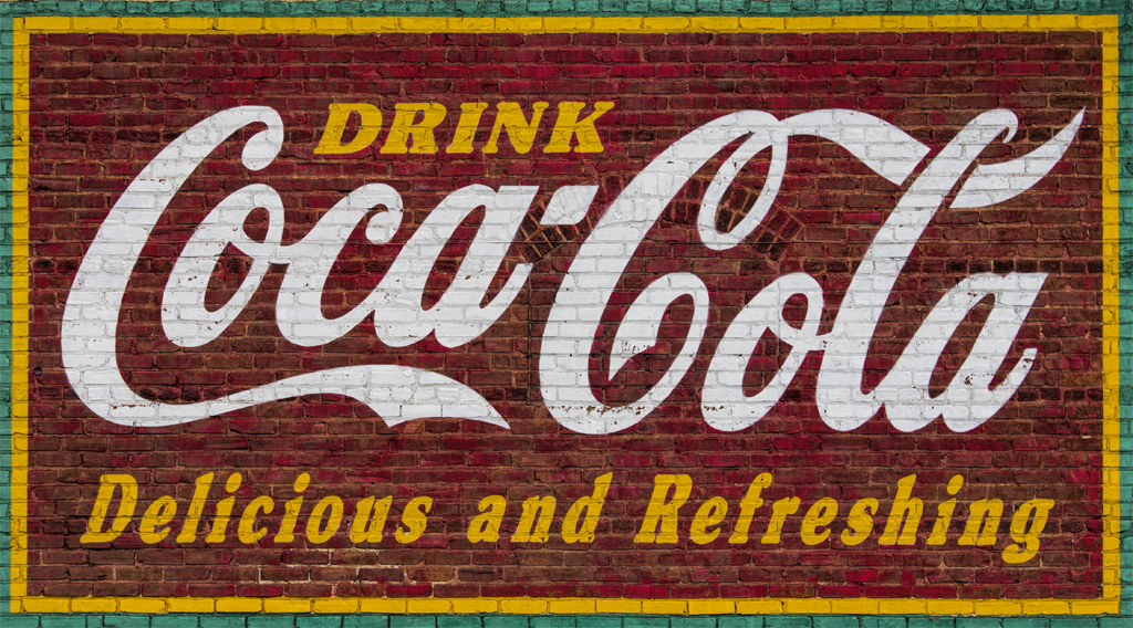 CocaCola mural CocaCola mural in Austell, GA. Mark