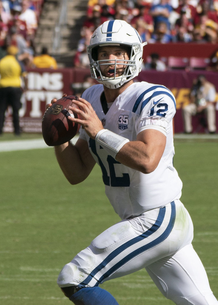 Andrew Luck Andrew Luck of the Indianapolis Colts during a… Flickr