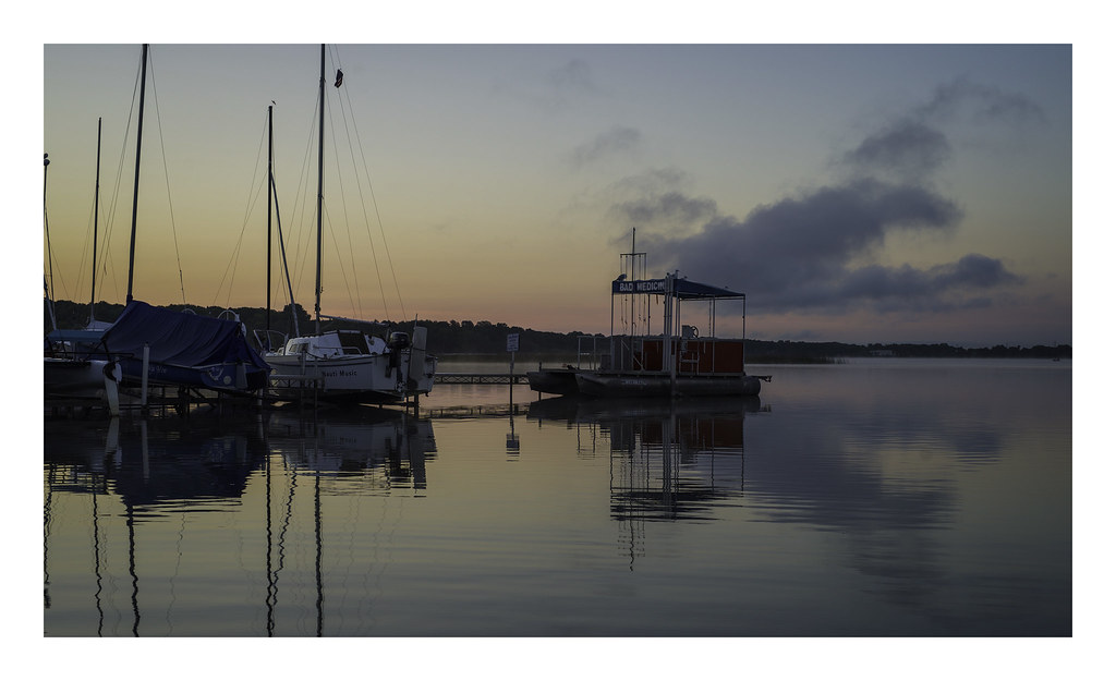 "Bad Medicine" Sunrise at Medicine Lake, Minnesota. Parker Loew