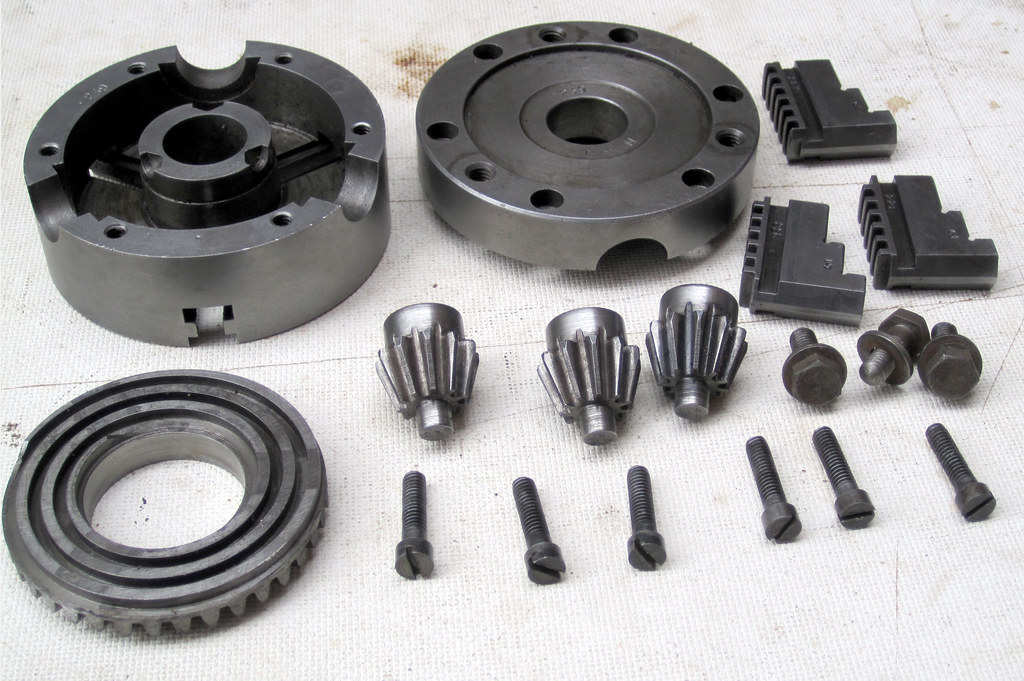 Lathe chuck parts This was rusty and has taken a lot of ti… Flickr