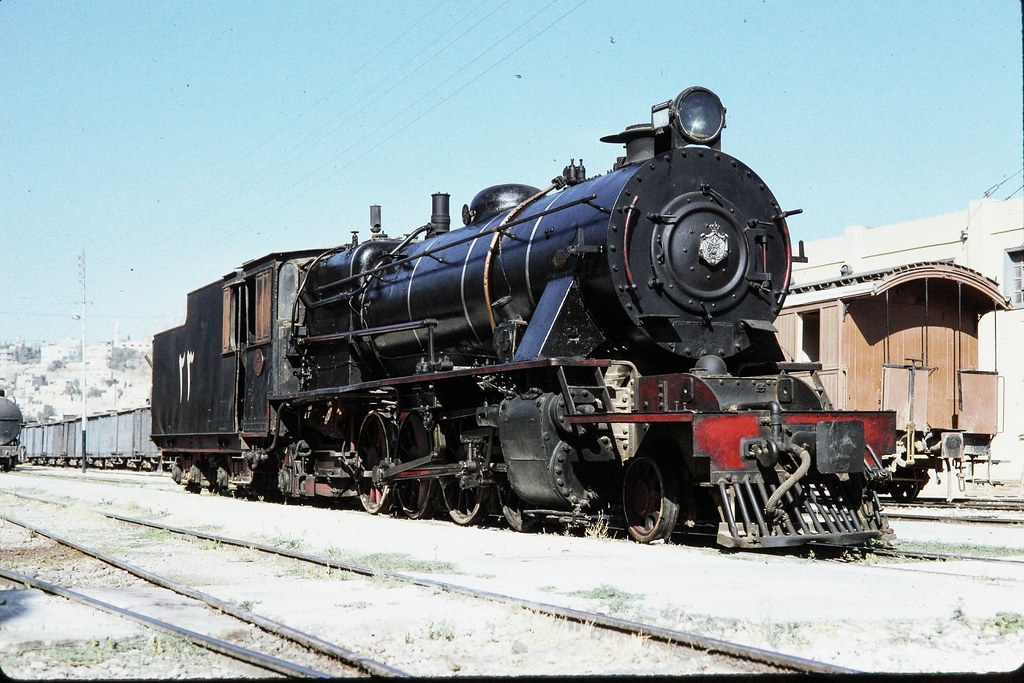 Hedjaz Railway (Jordan) Amman train station, 1980 HR 2… Flickr