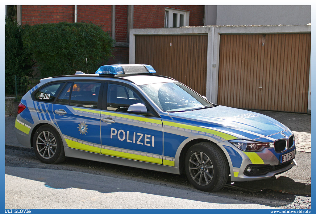 BMW 3er Touring "Polizei Bayern" Ulrich Slovig Flickr