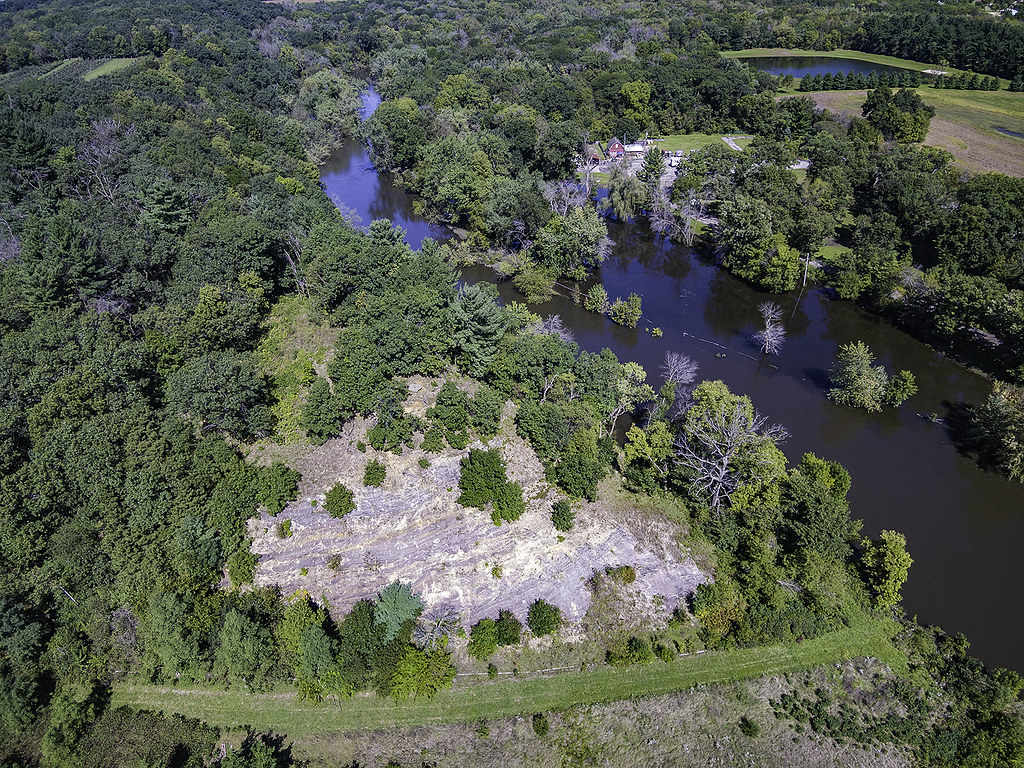 Sugar River and "Bluff View" just west of Brodhead WI. Ri… Flickr