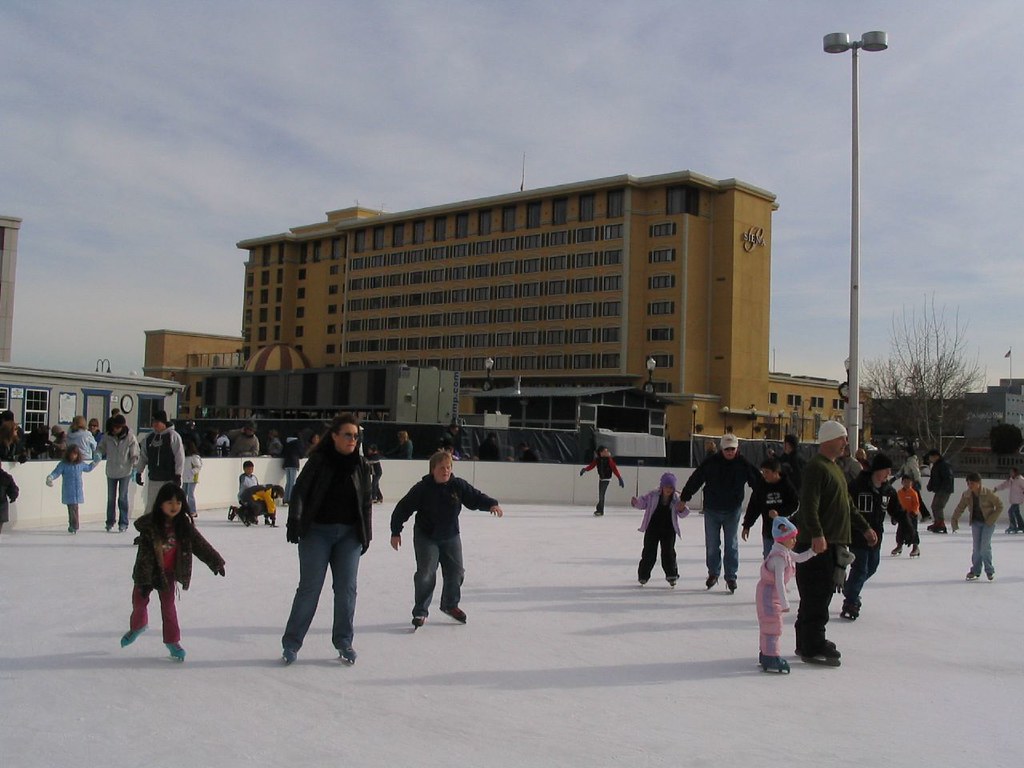 Ice Skating, Downtown Reno, Nevada Reno is a city in the U… Flickr
