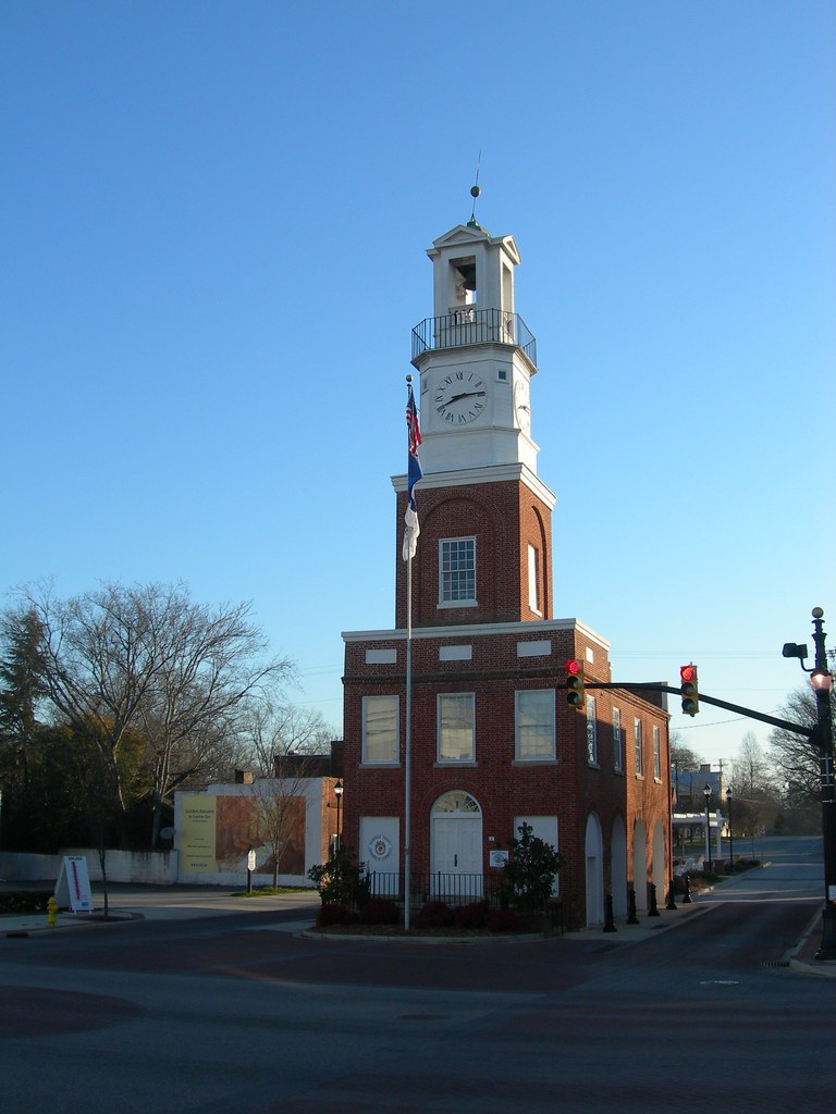 Winnsboro Town Clock Winnsboro, SC Built in 1833 and liste… Flickr