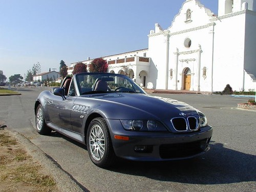 BMW Z3 in Oceanside 2001 Z3 at the old Mission Jim Mullhaupt Flickr
