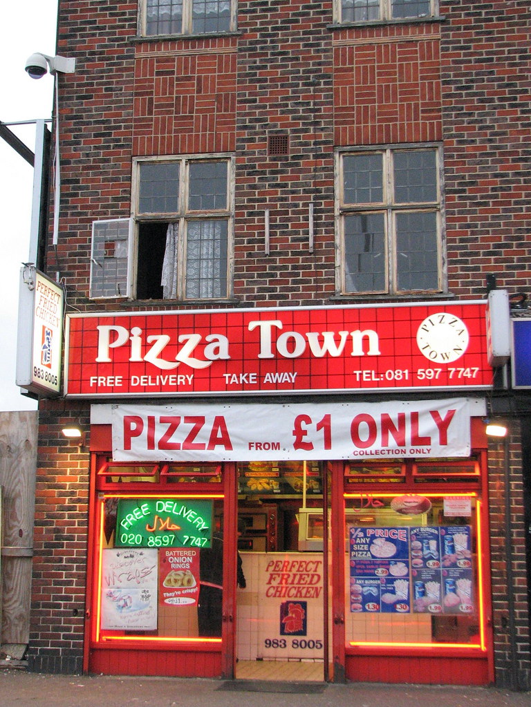 Pizza Town of Barking London (Day 6) Central London & Ea… Flickr