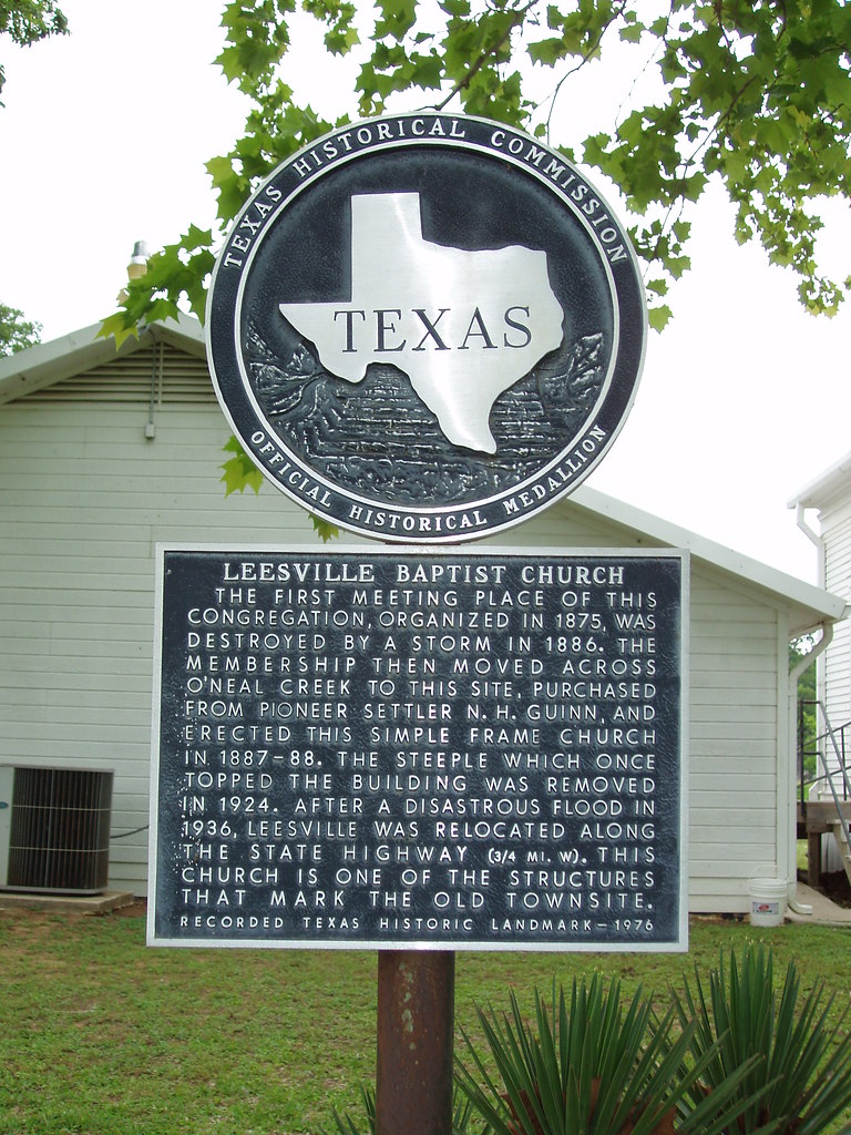 Leesville Baptist Church The first meeting place of this c… Flickr