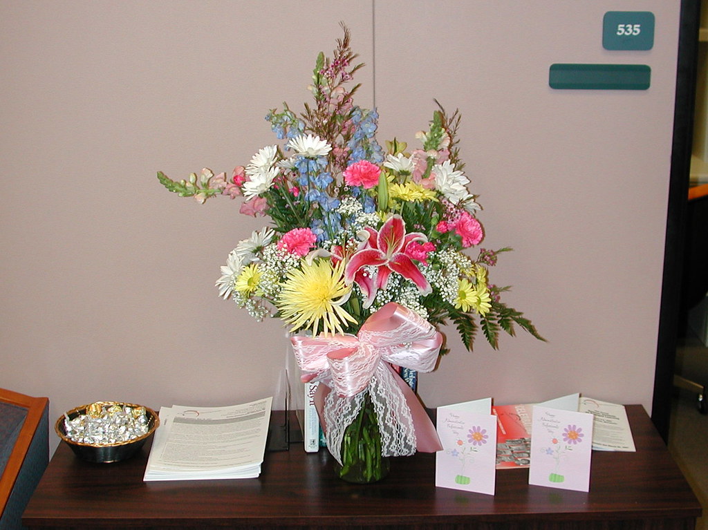 Floral Arrangement Happy Administrative Professionals Day Bart