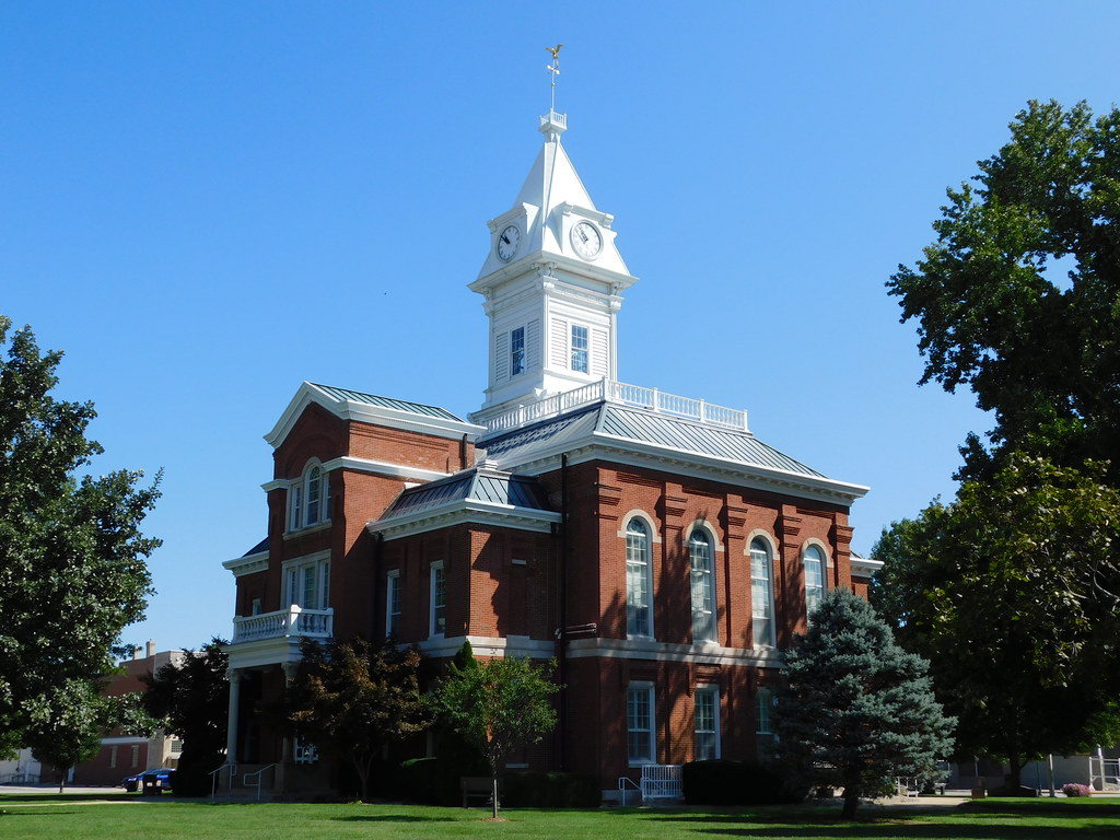 Cumberland County Courthouse Toledo, Illinois Constructed … Flickr