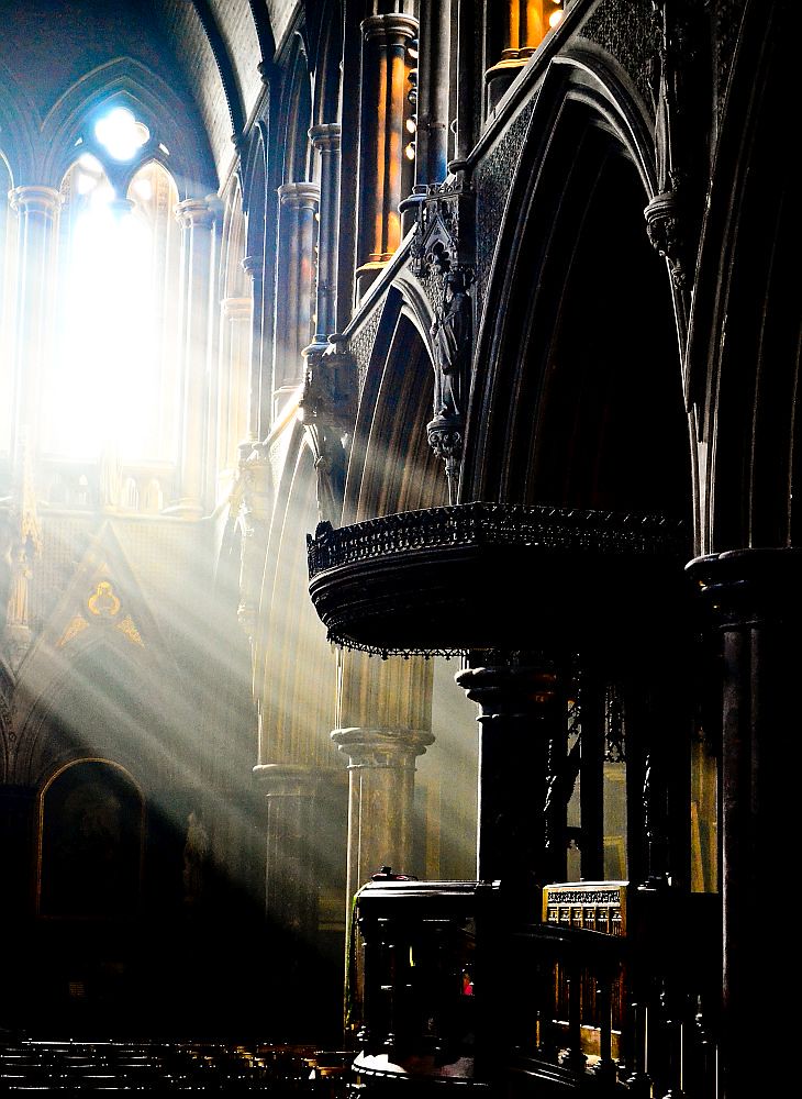 St Cuthbert's Earls Court Pulpit in light Treble2309 Flickr