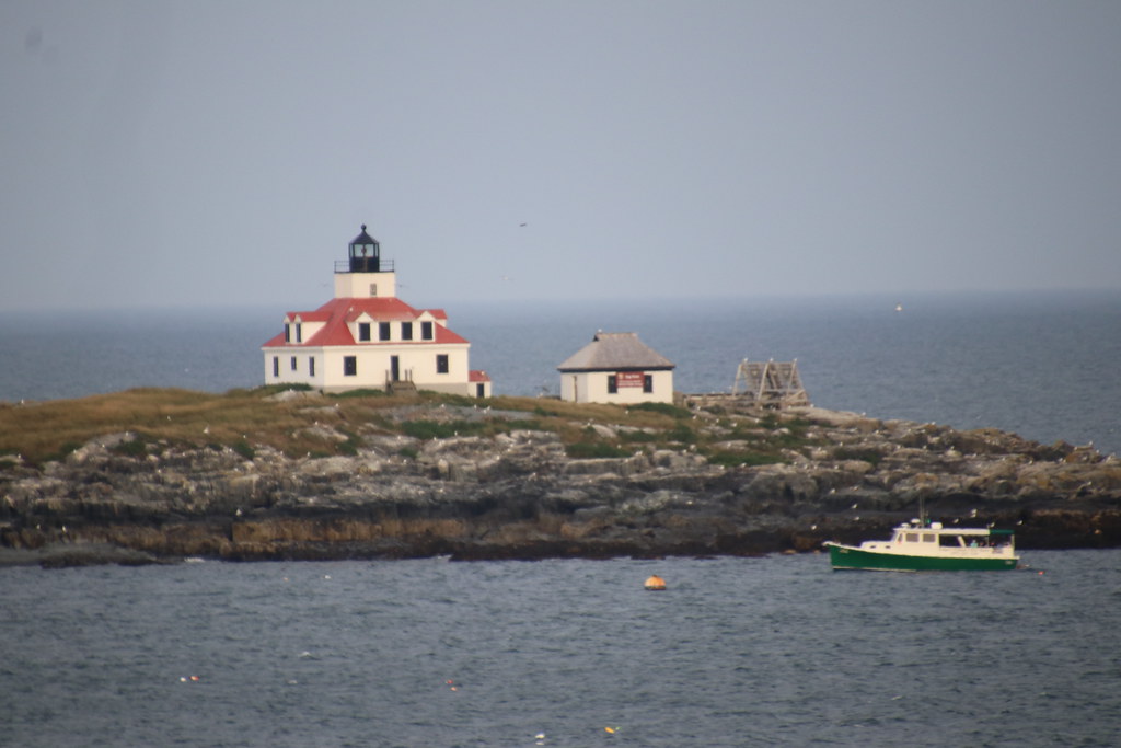 Egg Rock Lighthouse (Near Bar Harbor, Maine) on the Royal … Flickr