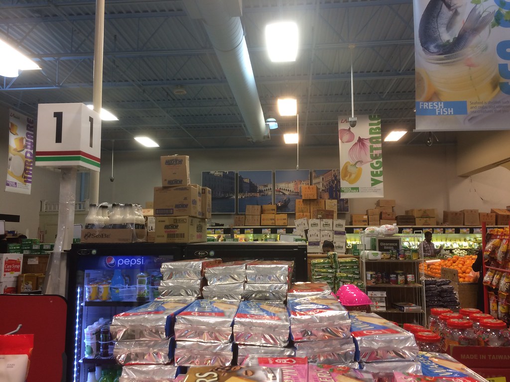 Venice in LA Mart Asian market has a random photo mural of… Flickr