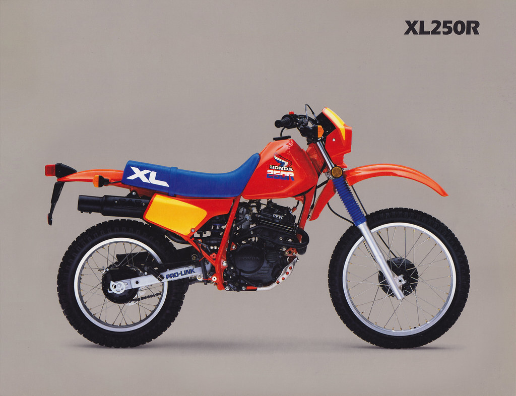 1985 Honda XL250R Brochure Page 2 | Tony Blazier | Flickr