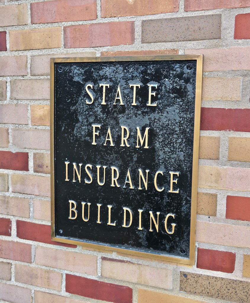 State Farm Insurance Building, Bloomington, IL Plaque on t… Flickr