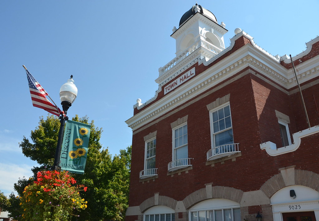 Manassas Town Hall Harry J. Parrish Old Town Hall Building… Flickr