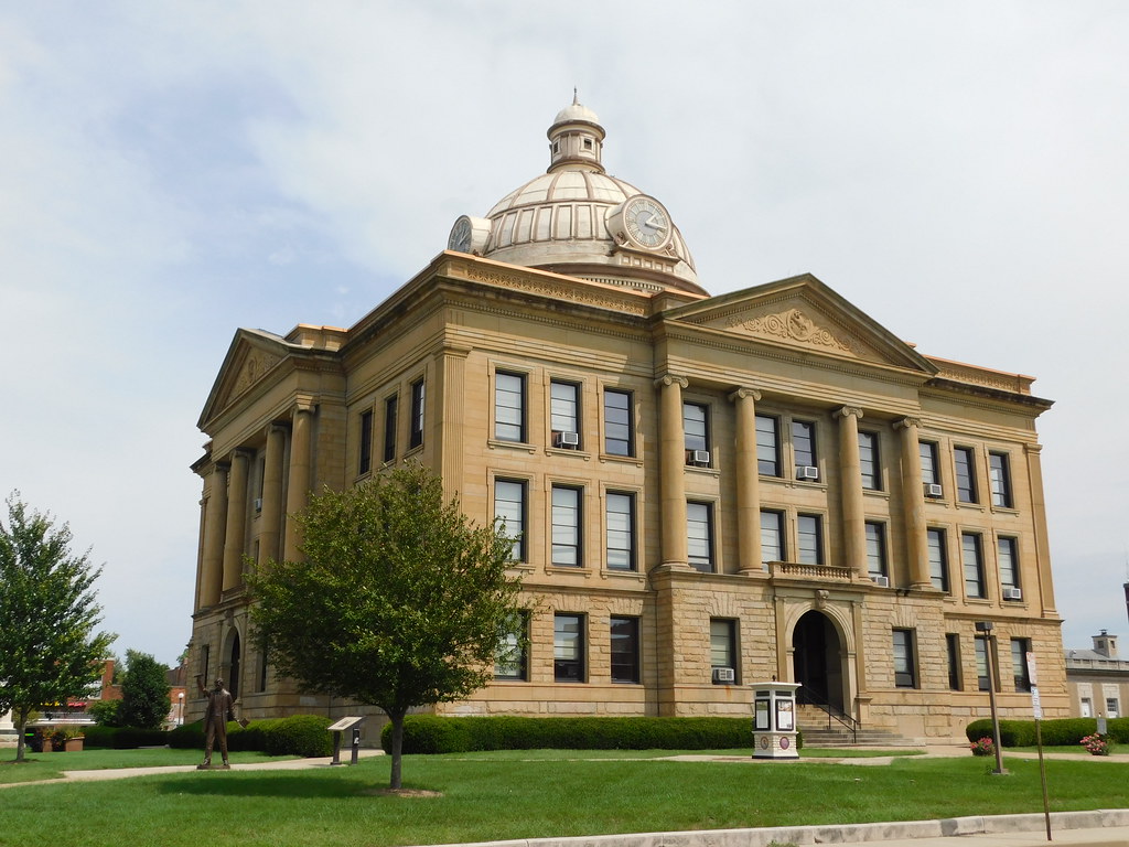 Logan County Courthouse Lincoln, Illinois Constructed in 1… Flickr